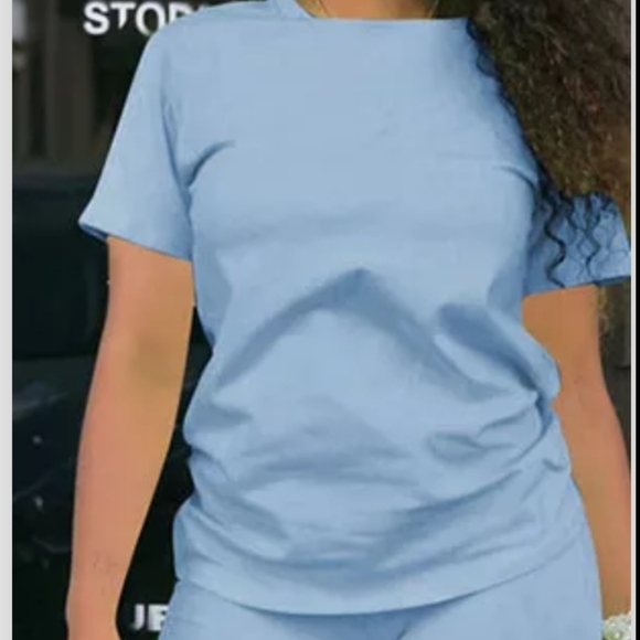 NEW TWO PIECE SHORT SET PLUS SIZE - Picture 4 of 4